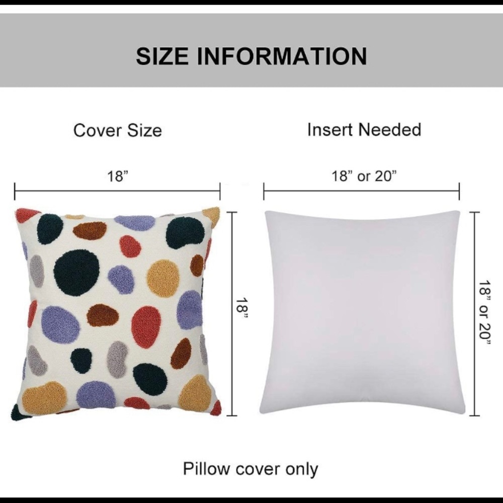 Luxury Home | Boho Chic Needlepoint Color Palette Woven Throw Pillow Cover - Picture 6 of 7